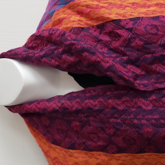 Striped Shawl or Wrap - Picture 4 of 7